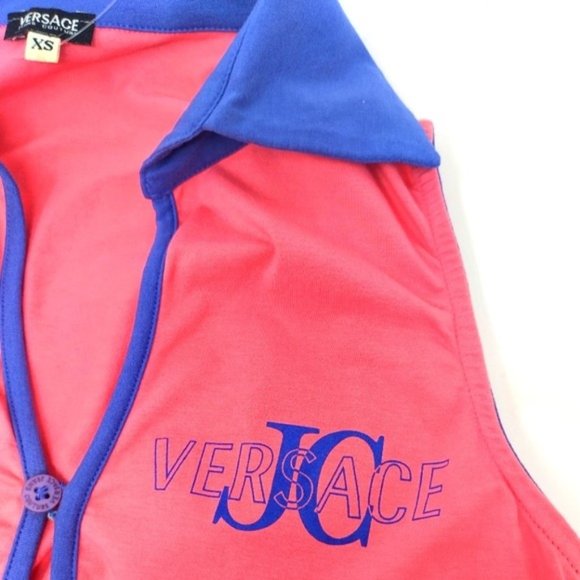 VERSACE Jeans Couture Pink Top XS